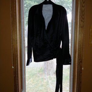 Lafayette 148 Silk Long Sleeve Blouse